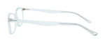 Gels Manhattan Reading Glasses in Blue Crystal Side View Gels Manhattan Reading Glasses in Blue Crystal Side View