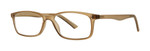 Gels Manhattan Reading Glasses in Matte Khaki Angle View