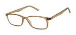 Gels Manhattan Reading Glasses in Matte Khaki Front View