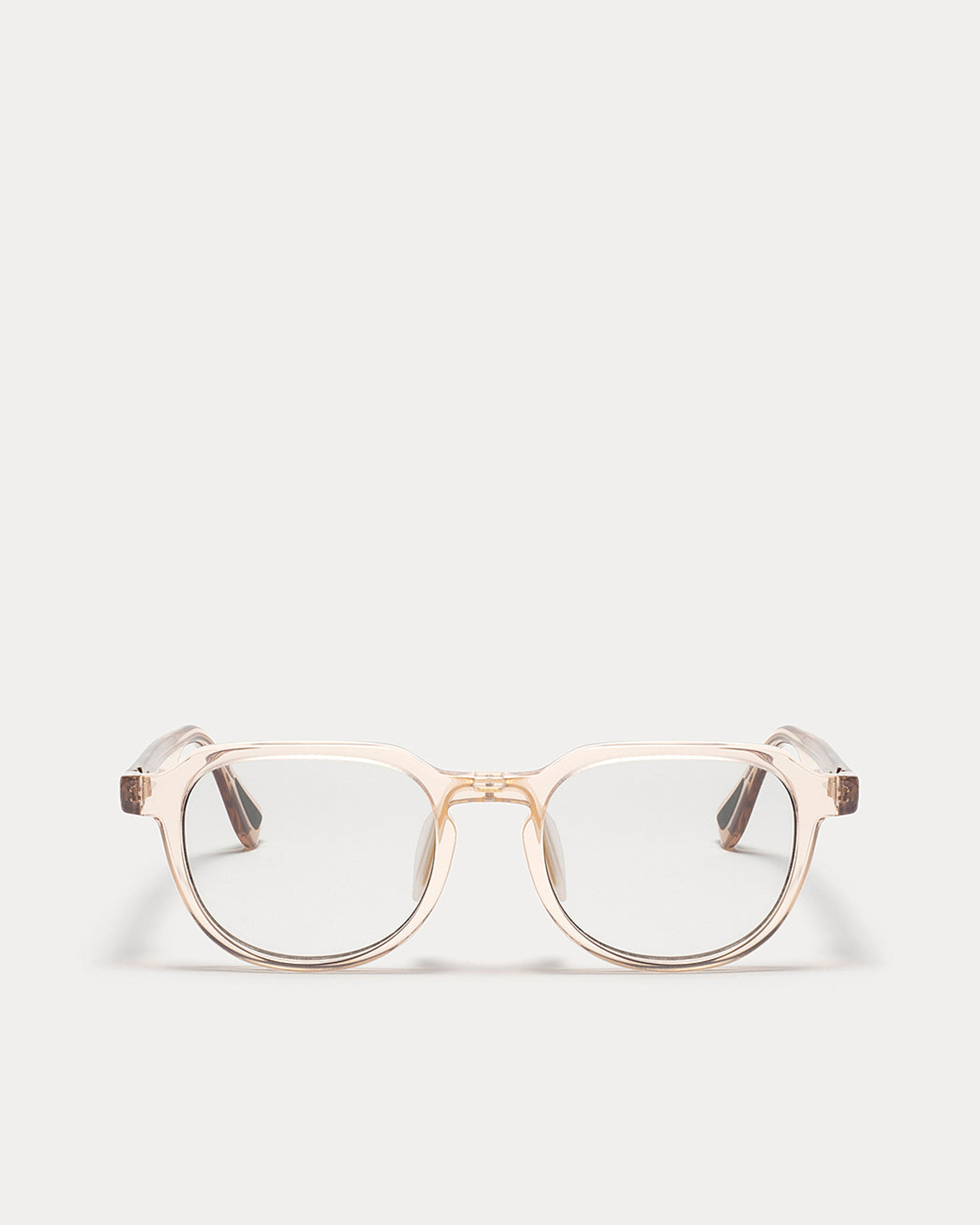 Article One Moon VINTAGE BLUSH CRYSTAL w/GREY PHOTOCHROMIC POLARIZED LENS Front