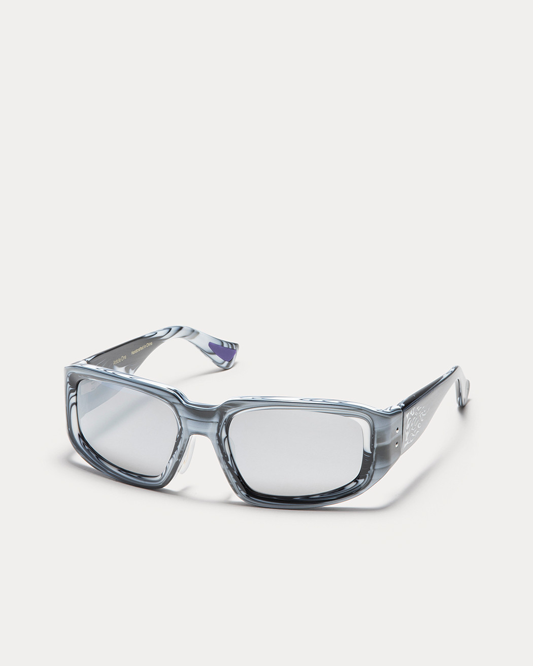 Article One x Cesar Villalba Skywriting w/Silver Flash Mirror Lens Angled