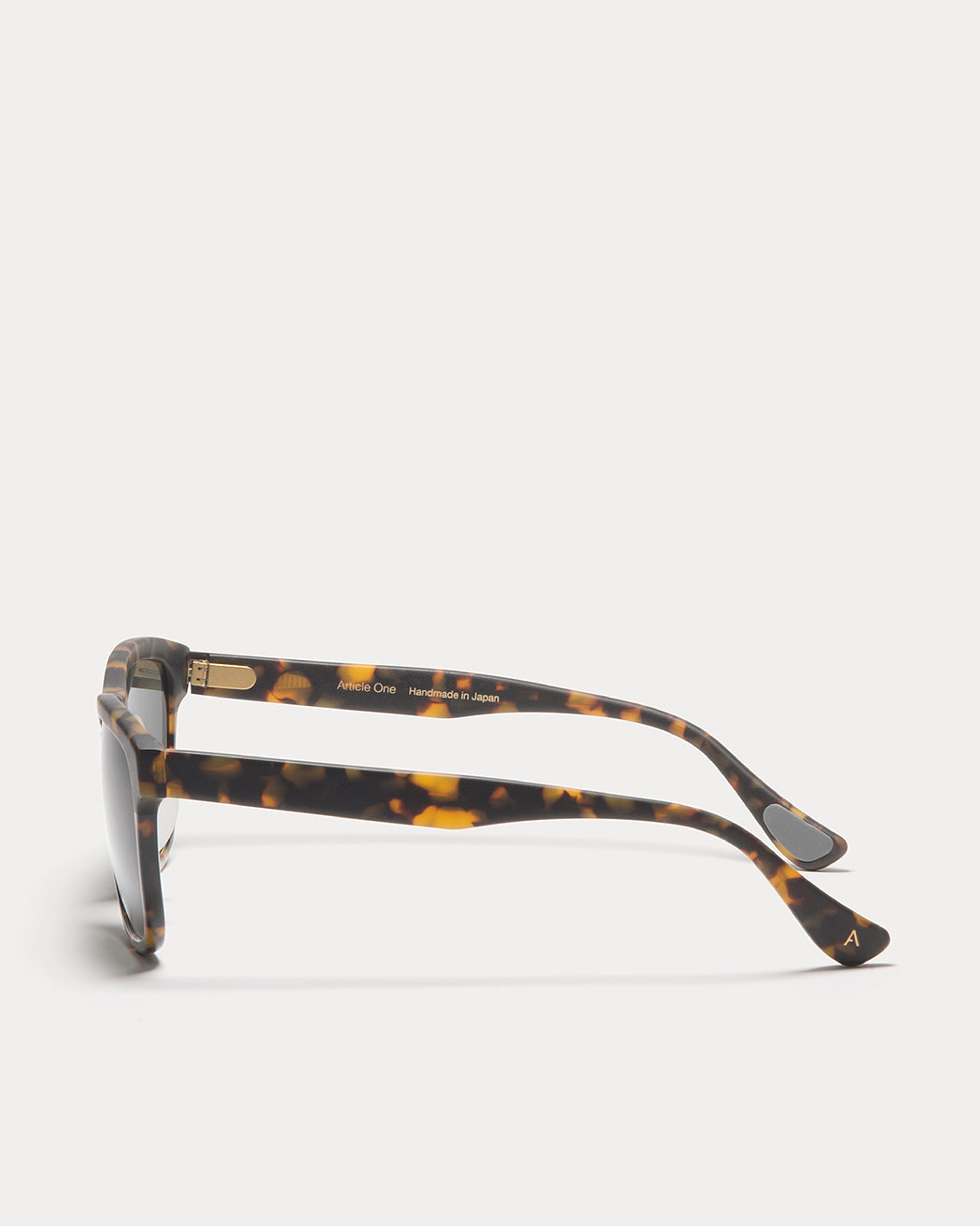 Article One Linden TORTOISE w/G15 CR39 POLARIZED LENS side