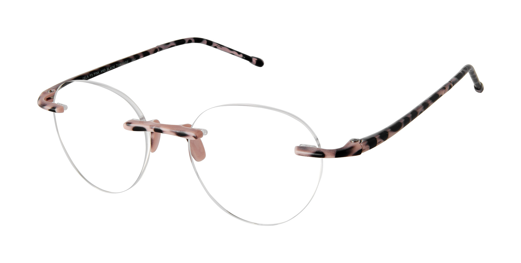 Pink and Black Tortoise Side View