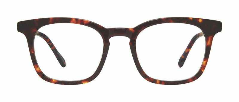 Scojo New York Bleeker St.BluLite老眼鏡、黒/バニラトルトイズ、0 x-