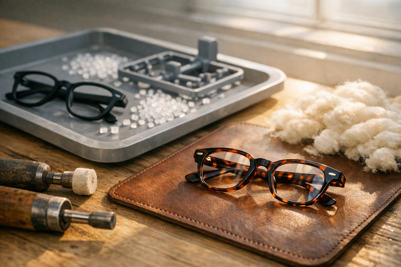 Acetate vs Plastic Frames: Why Premium Acetate Reading Glasses Feel Better and Last Longer
