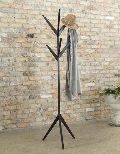 Industrial Steel Coat Rack