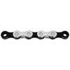 X10 KMC Chain Silver Black 114 links
