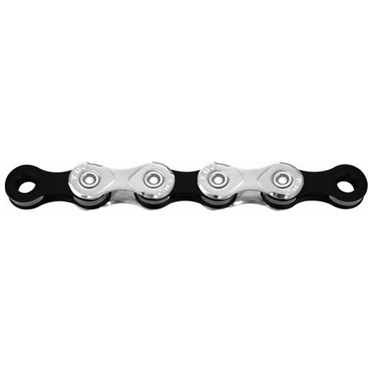 X10 KMC Chain Silver Black 114 links X10 KMC Chain Silver Black 114 links