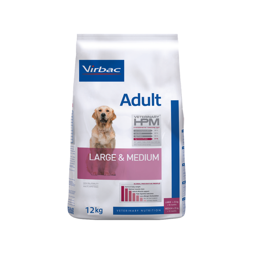 ADULT DOG LARGE&MEDIUM 12KG