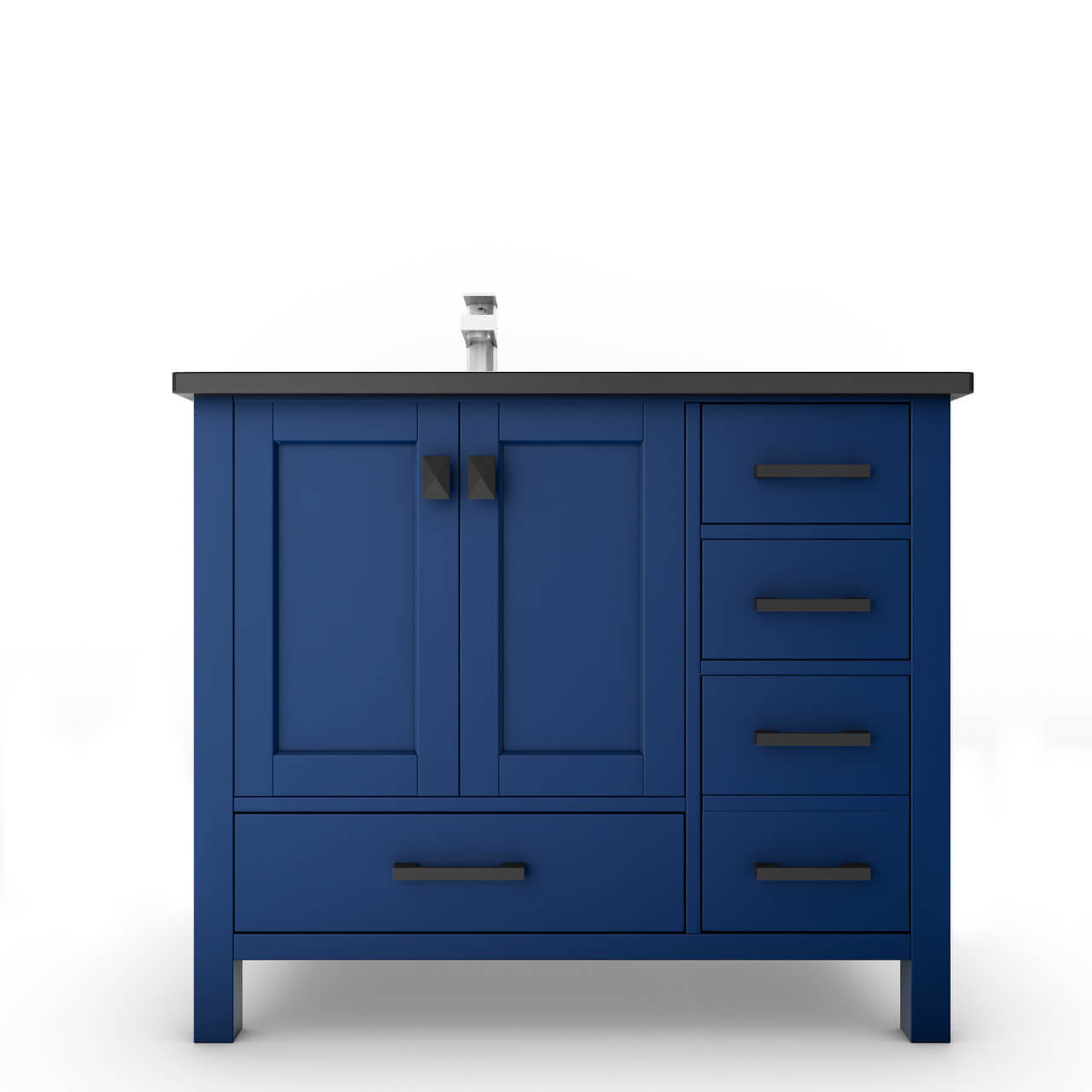 bathroom cabinets blue