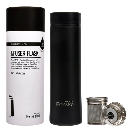Made By Fressko MOVE Infuser Flask (Coal)