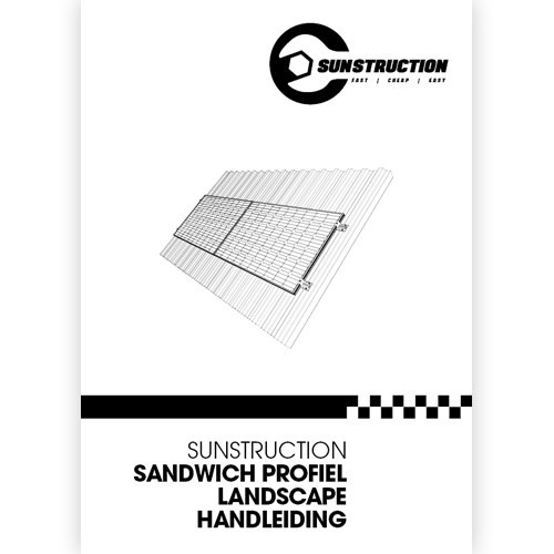 Sunstruction Sandwich Profiel Landscap Montage Handleiding