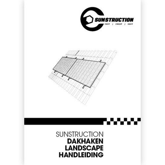 Sunstruction Dakhaken Portrait Montage Handleiding