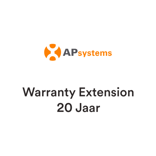 APSystems YC1000-3 Warranty Extension naar 20 Jaar