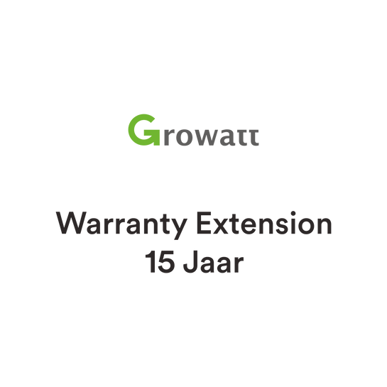 Growatt 10000TL3-S Warranty Extension naar 15 Jaar