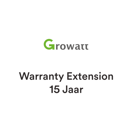 Growatt 9000TL3-S Warranty Extension naar 15 Jaar