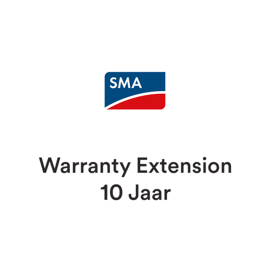 SMA > 5 < 6 kW PG5 Warranty Extension naar 10 Jaar