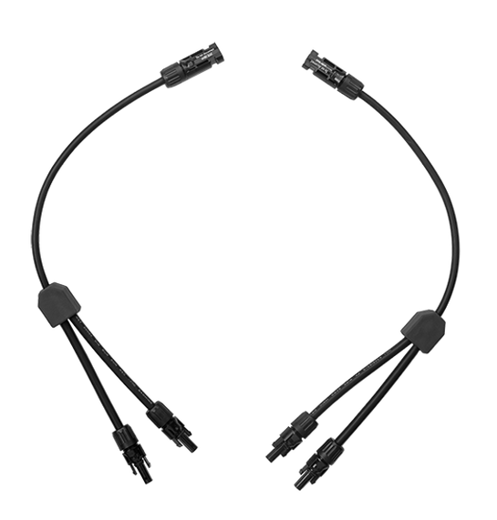 Dit is een foto van een SolarEdge Energy Bank Branch Connector set