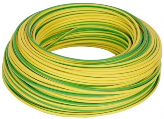 Solar Aardkabel, 4 mm² vertind, 500 meter rol