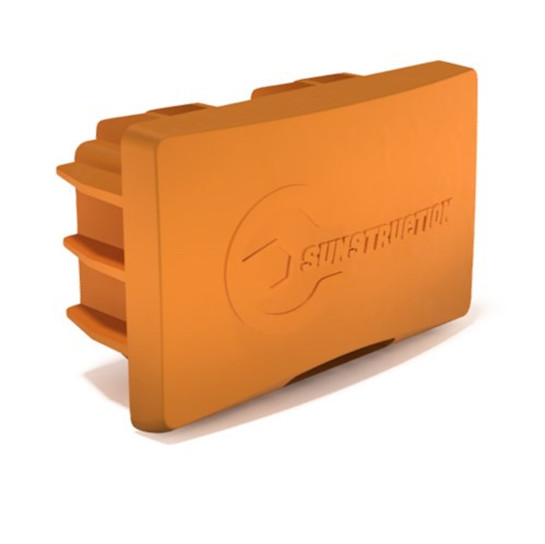 Sunstruction Platdak Kokerdop (zwart)