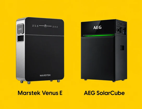 Marstek Venus E of AEG SolarCube: waar let je op bij ongeveer 5 kWh opslag?