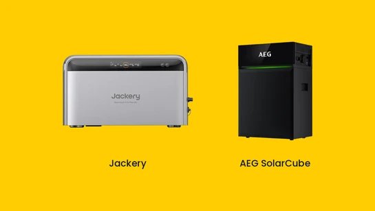 Jackery of AEG SolarCube: klein beginnen en later uitbreiden?