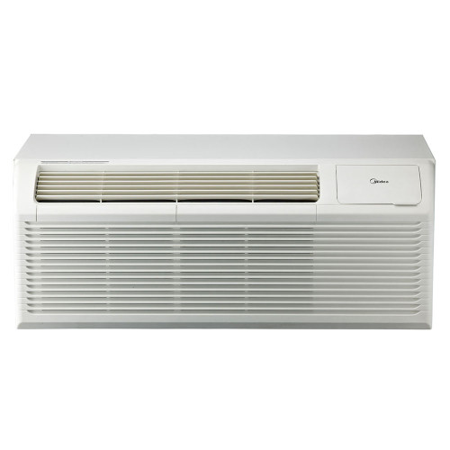 Midea 15000 BTU 230/208V 42" PTAC Heat Pump w/3kw Electric Heat (20amp Power Cord)