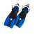 DUO II - Travel Ready Fins BLUE