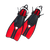 DUO II - Travel Ready Fins RED