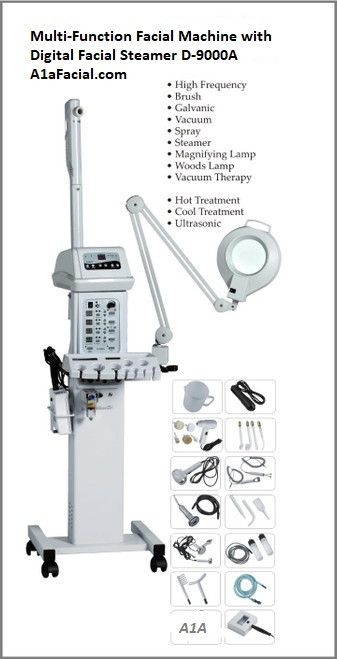 Multi -Facial Machine Digital Facial Steamer D-9000A/A1aFacial