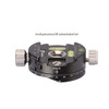 Leofoto Pan-02 Panning Clamp with Dovetail and QR plate