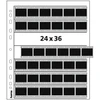 Hama Negative Sleeves, 7 Strips of 6, 24x36 mm, 100 pieces