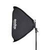 Godox 60cm x 60cm Softbox with Grid and S2 Bracket Bowens Mount