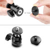 SmallRig 1/4" Camera Hot shoe Mount with Additional 1/4" Screw (2pcs Pack)