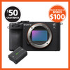 Sony A7C II Body Black
