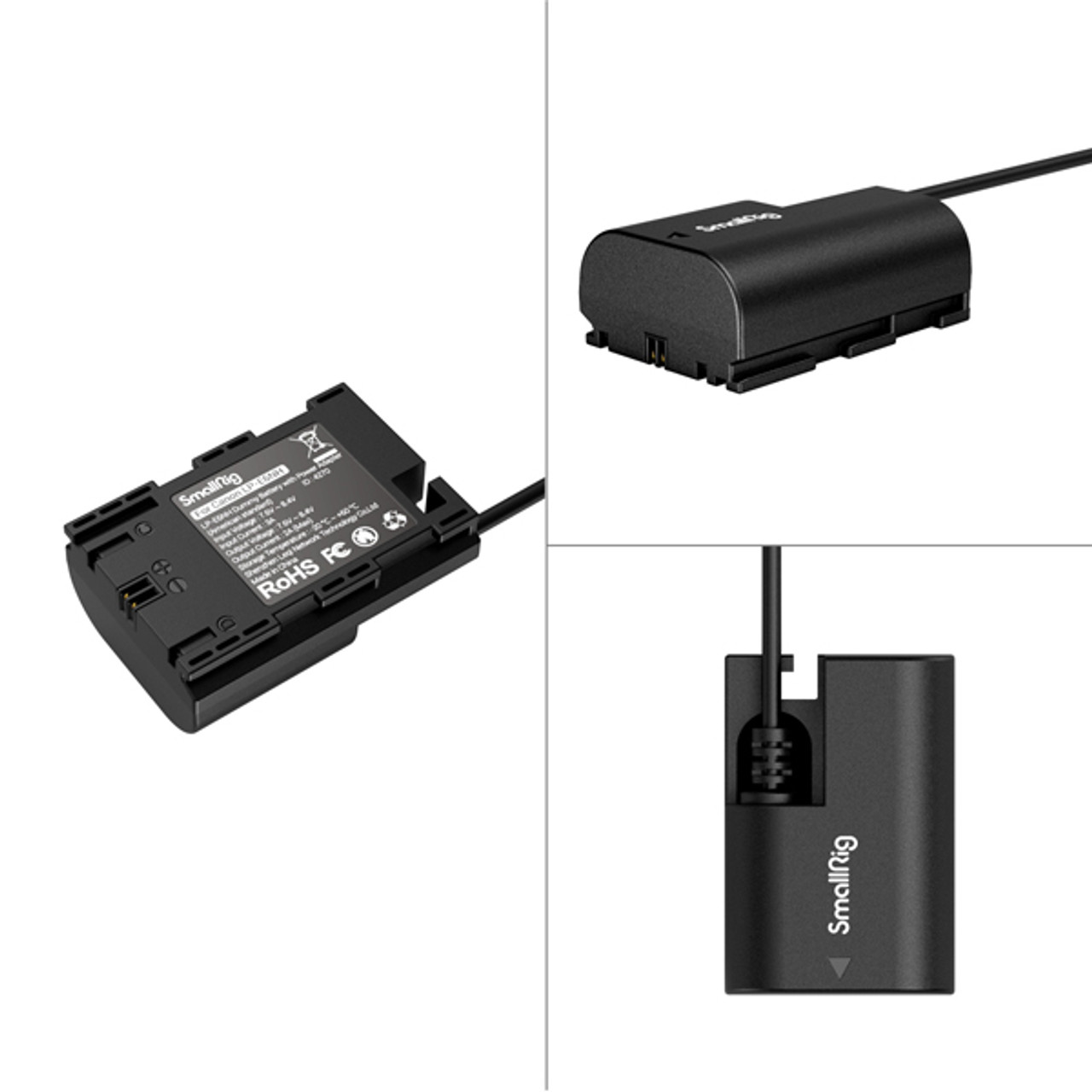 SmallRig LP-E6NH Dummy Battery with Power Adapter