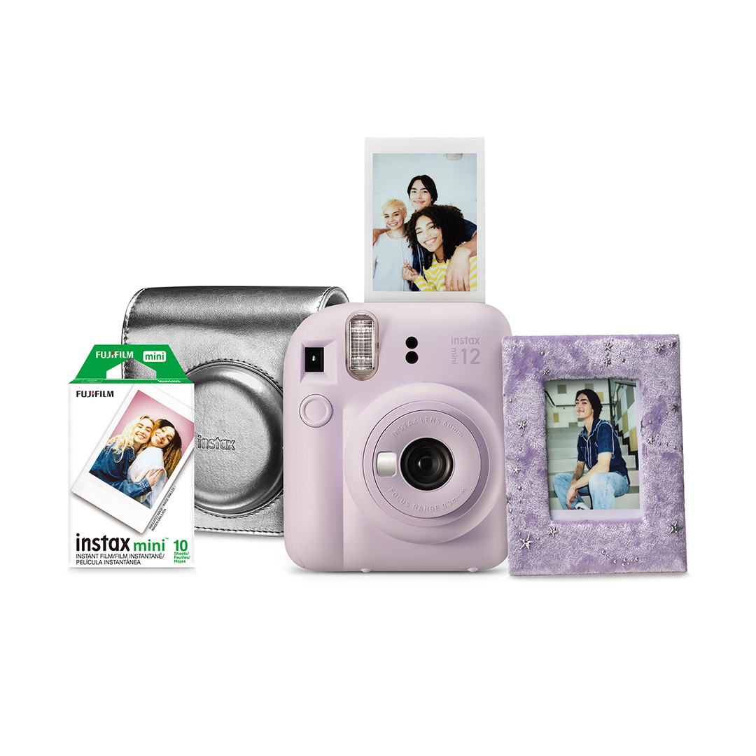 Fujifilm Instax Mini 12 Gift Set - Lilac Purple