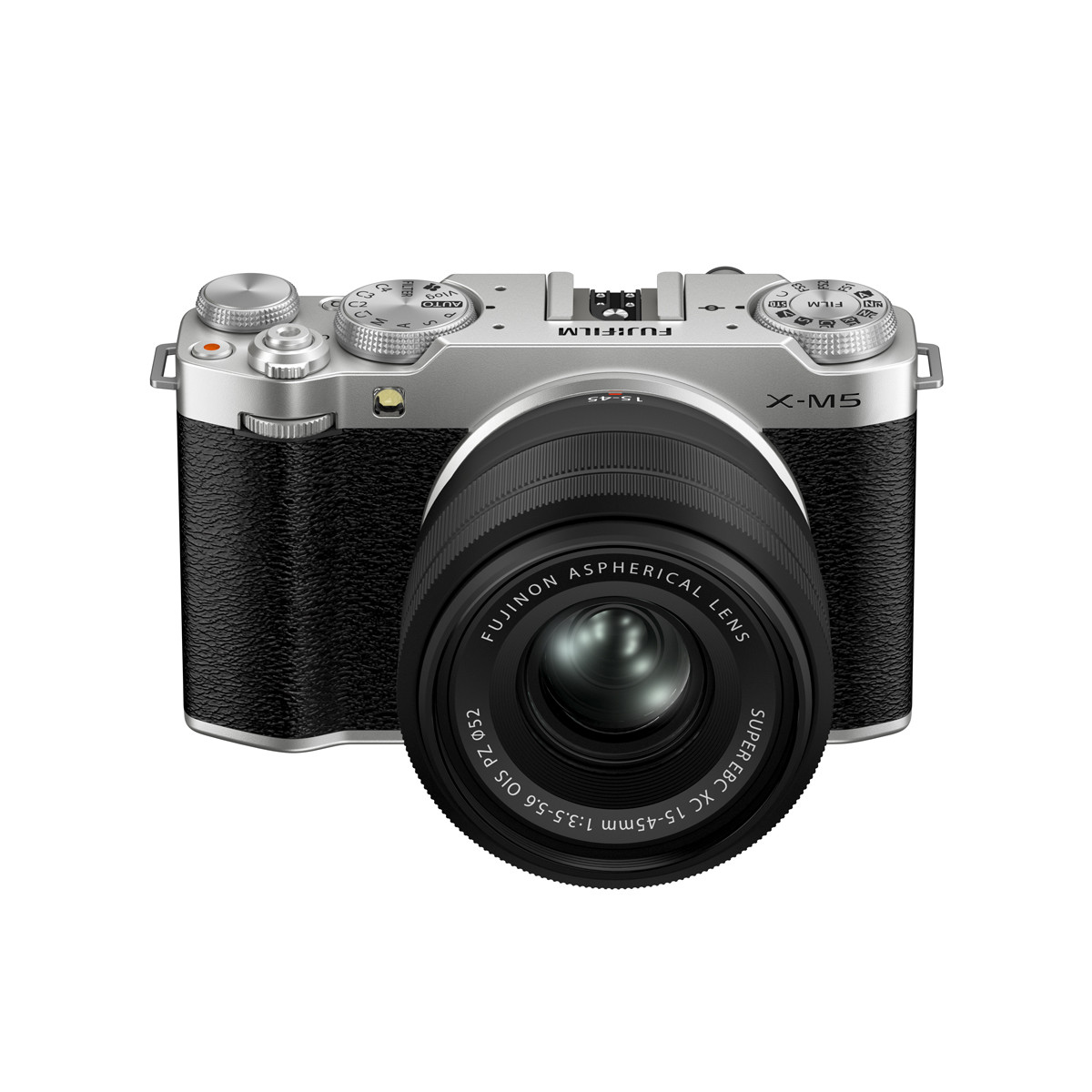 新品 未開 FUJIFILM X-M5 XC15-45mmキット シルバー FUJIFILM X-M5 / XC15-45mmF3.5-5.6 OIS PZレンズキット シルバー