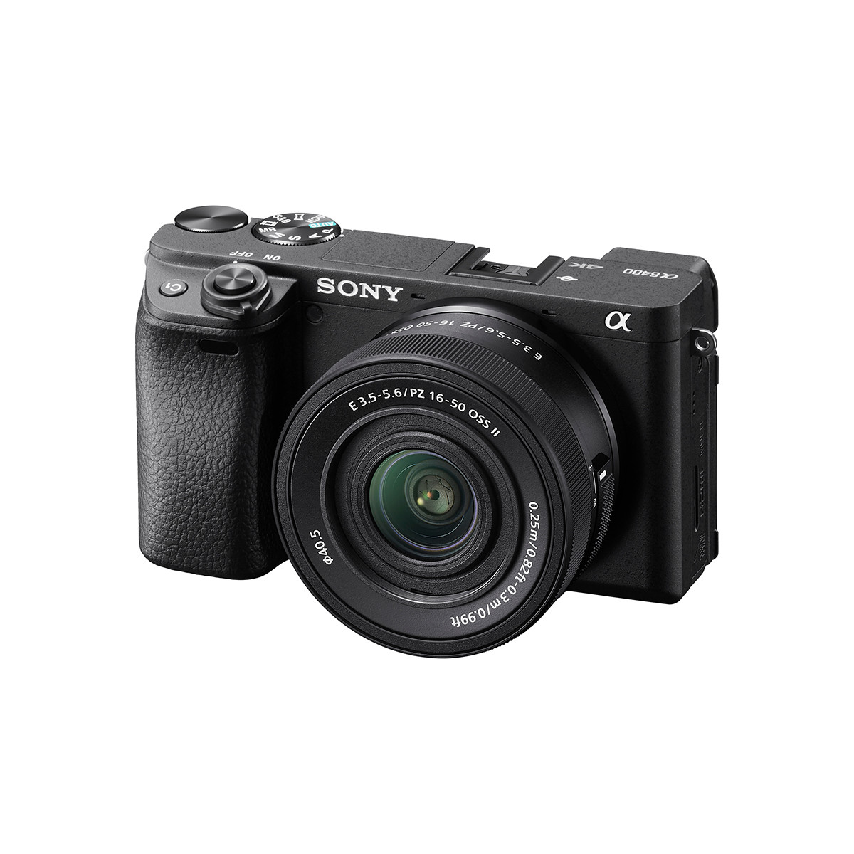 Sony A6400 16-50mm F3.5-5.6 OSS II Kit Black