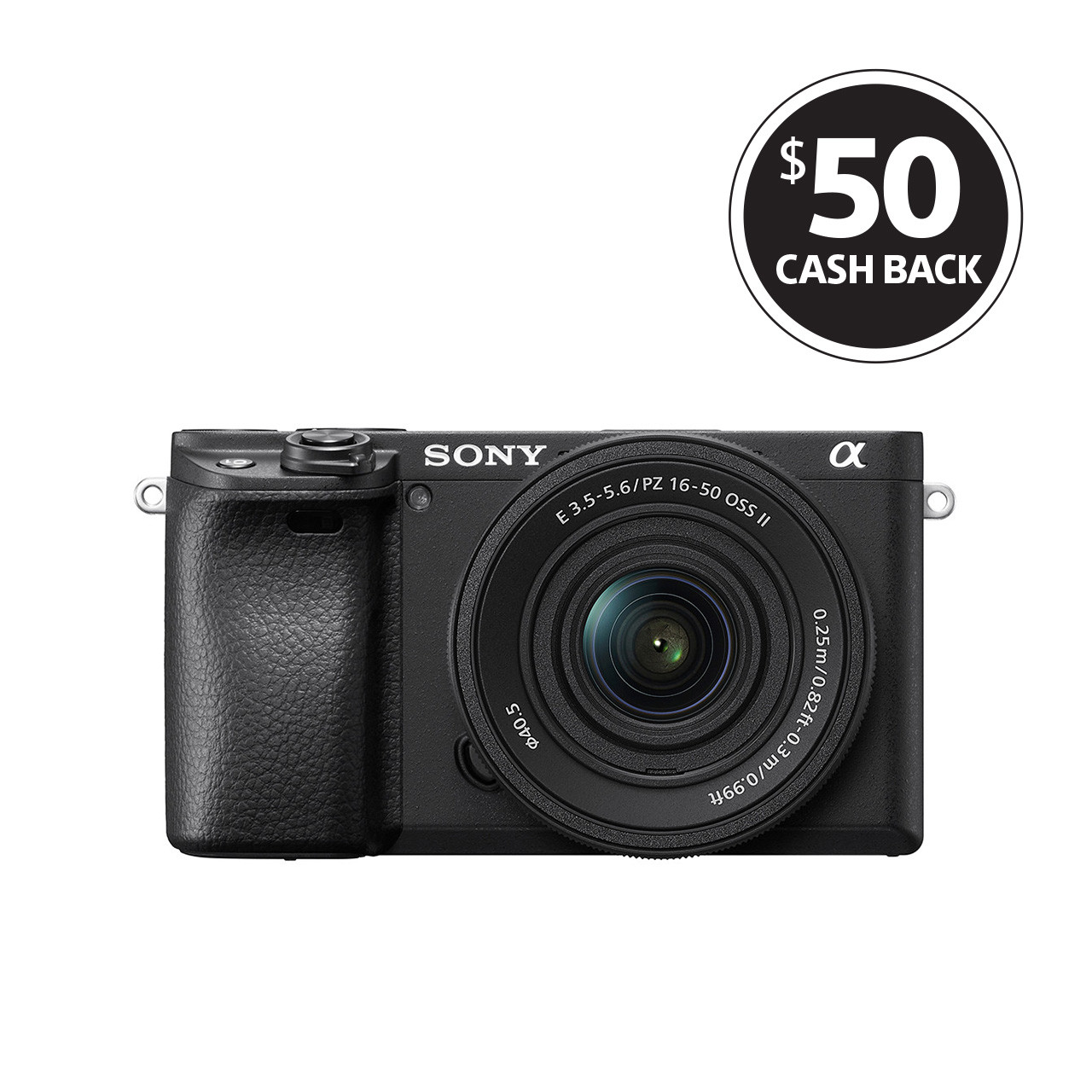 Sony A6400 16-50mm F3.5-5.6 OSS II Kit Black