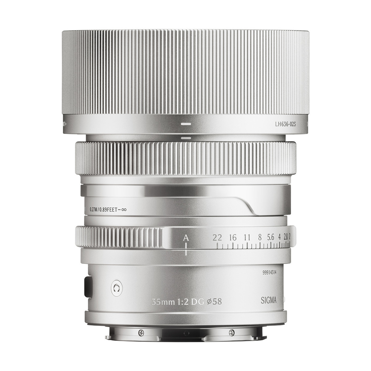 Sigma 35mm F2 DG Contemporary for L-Mount (Silver) Sigma 35mm F2 DG Contemporary for L-Mount (Silver)