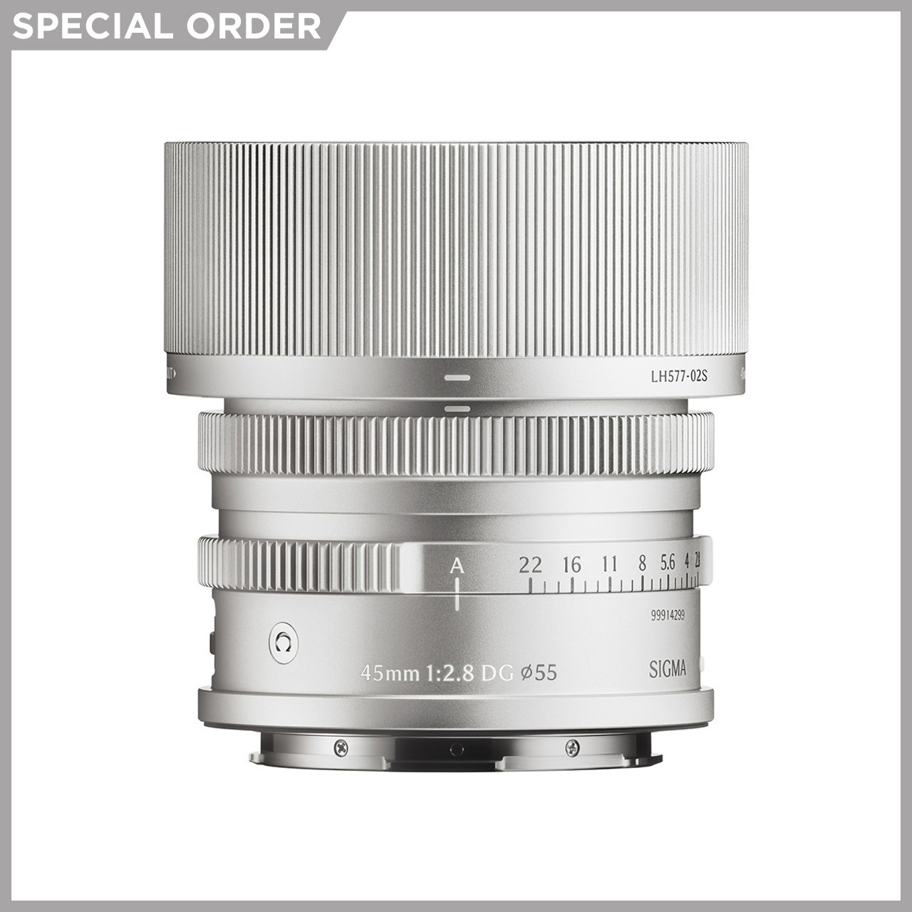 Sigma 45mm F2.8 DG Contemporary for L-Mount (Silver)