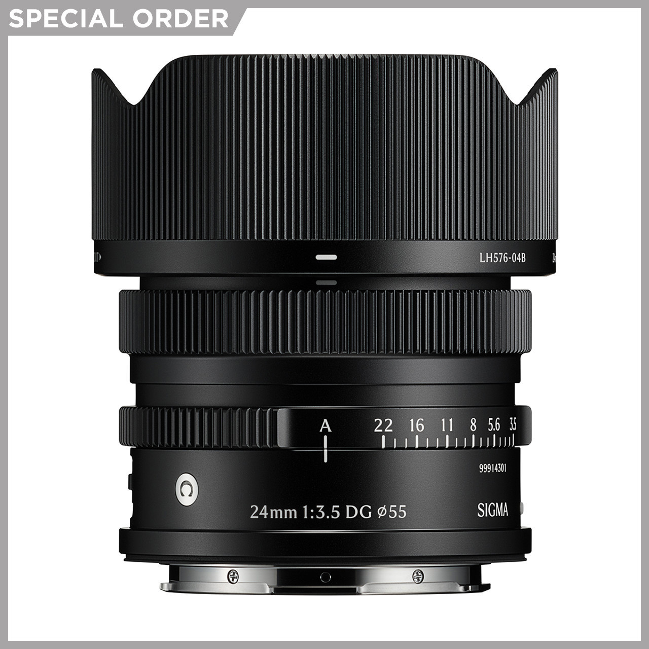 Sigma 24mm F3.5 DG Contemporary for L-Mount (Black)