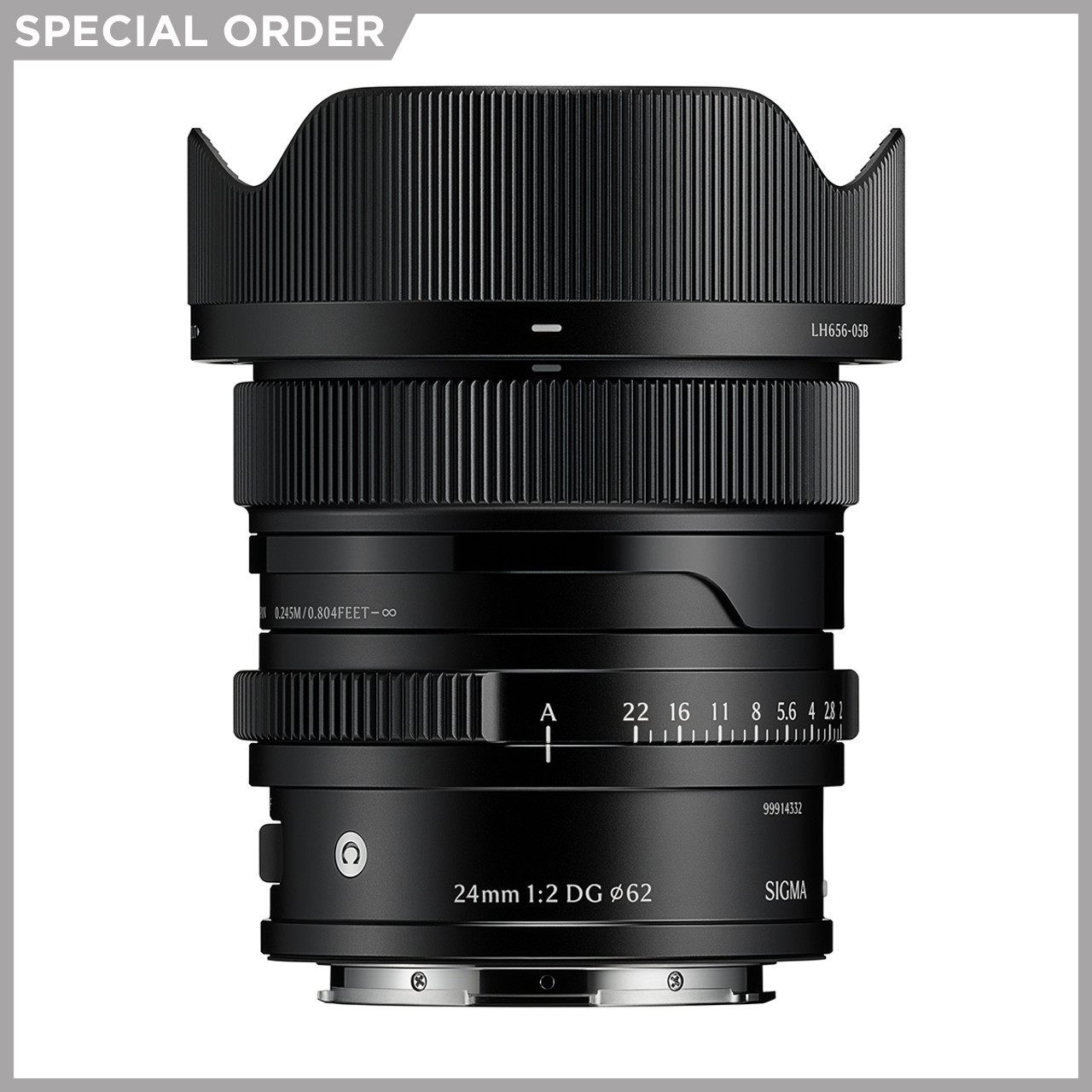 Sigma 24mm F2 DG Contemporary for L-Mount (Black)