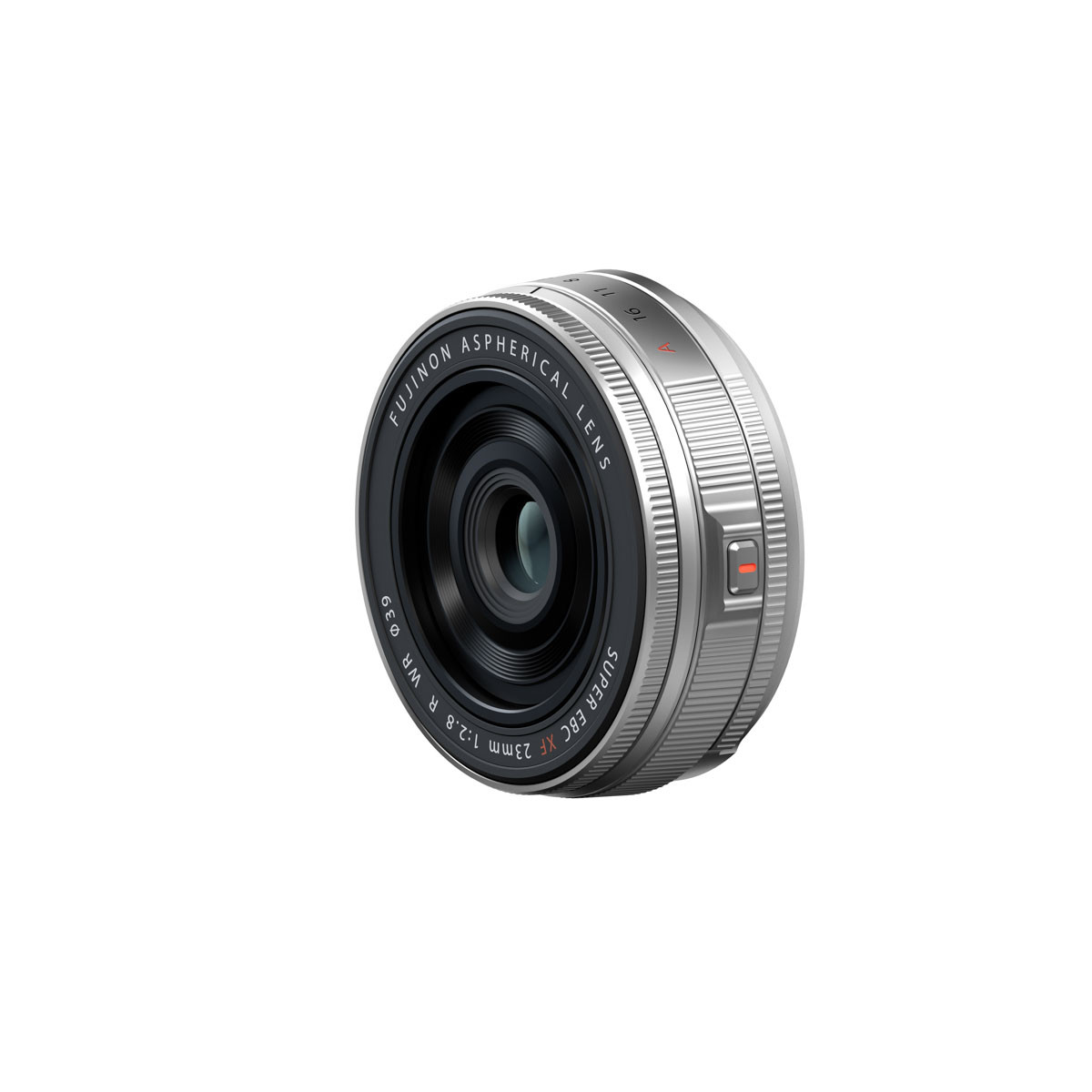 Fujifilm Fujinon XF 23mm F2.8 R WR Lens Silver