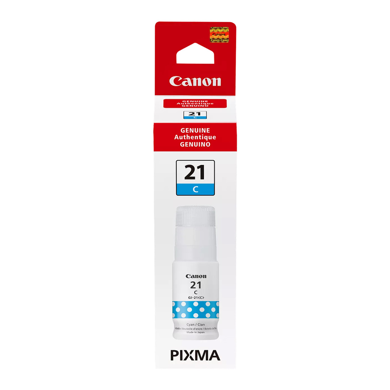 Canon GI-21 Cyan Ink Bottle (for G3270, G4270)