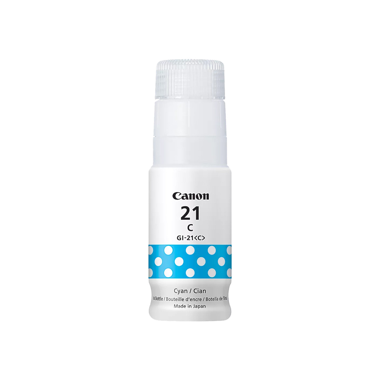 Canon GI-21 Cyan Ink Bottle (for G3270, G4270)