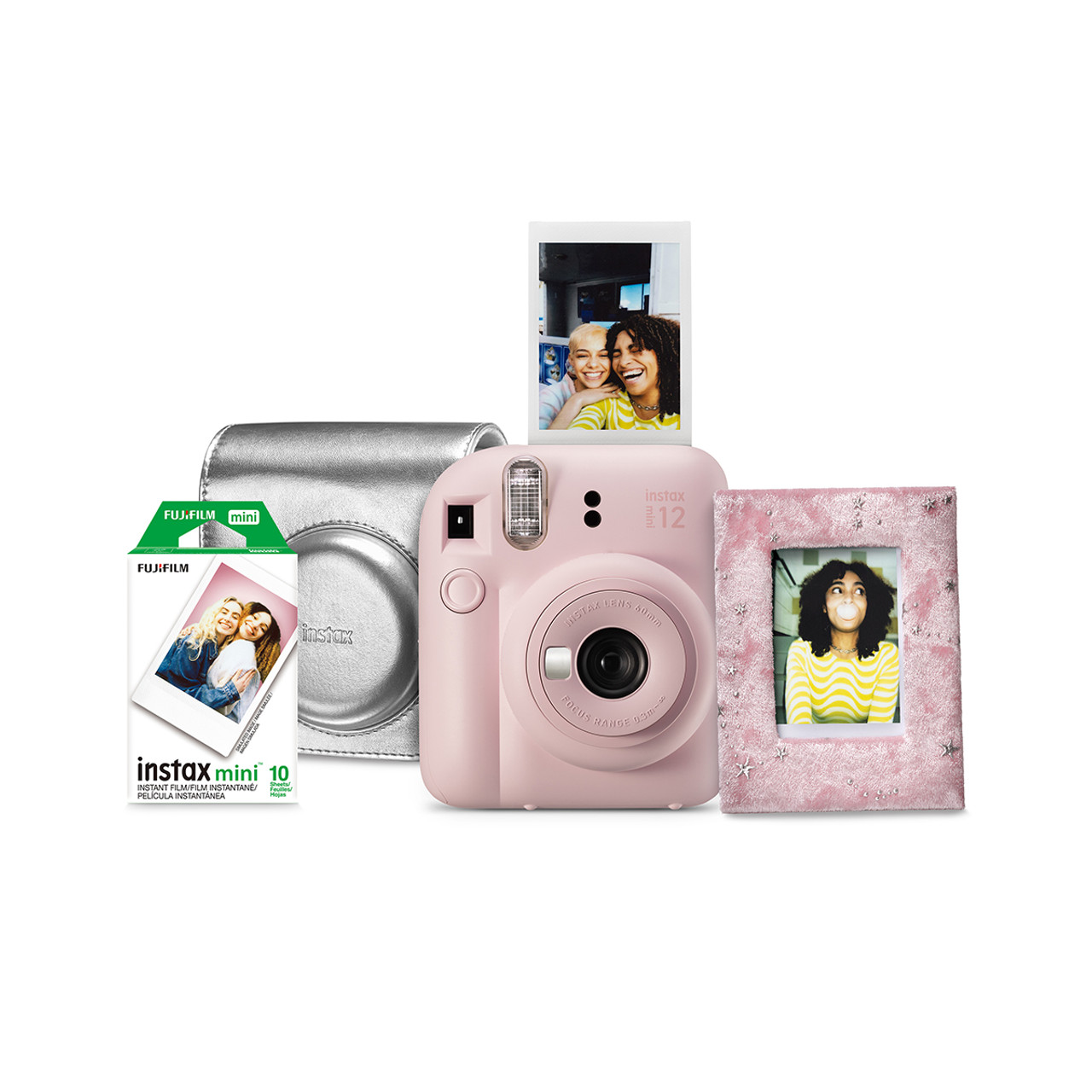 Fujifilm Instax Mini 12 Gift Set - Blossom Pink