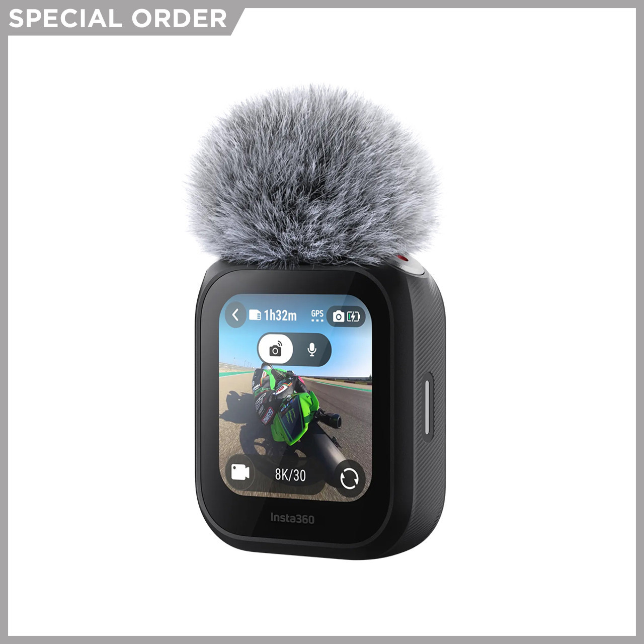 Insta360 GPS Preview Remote with Built-In Mic Insta360 GPS Preview Remote with Built-In Mic