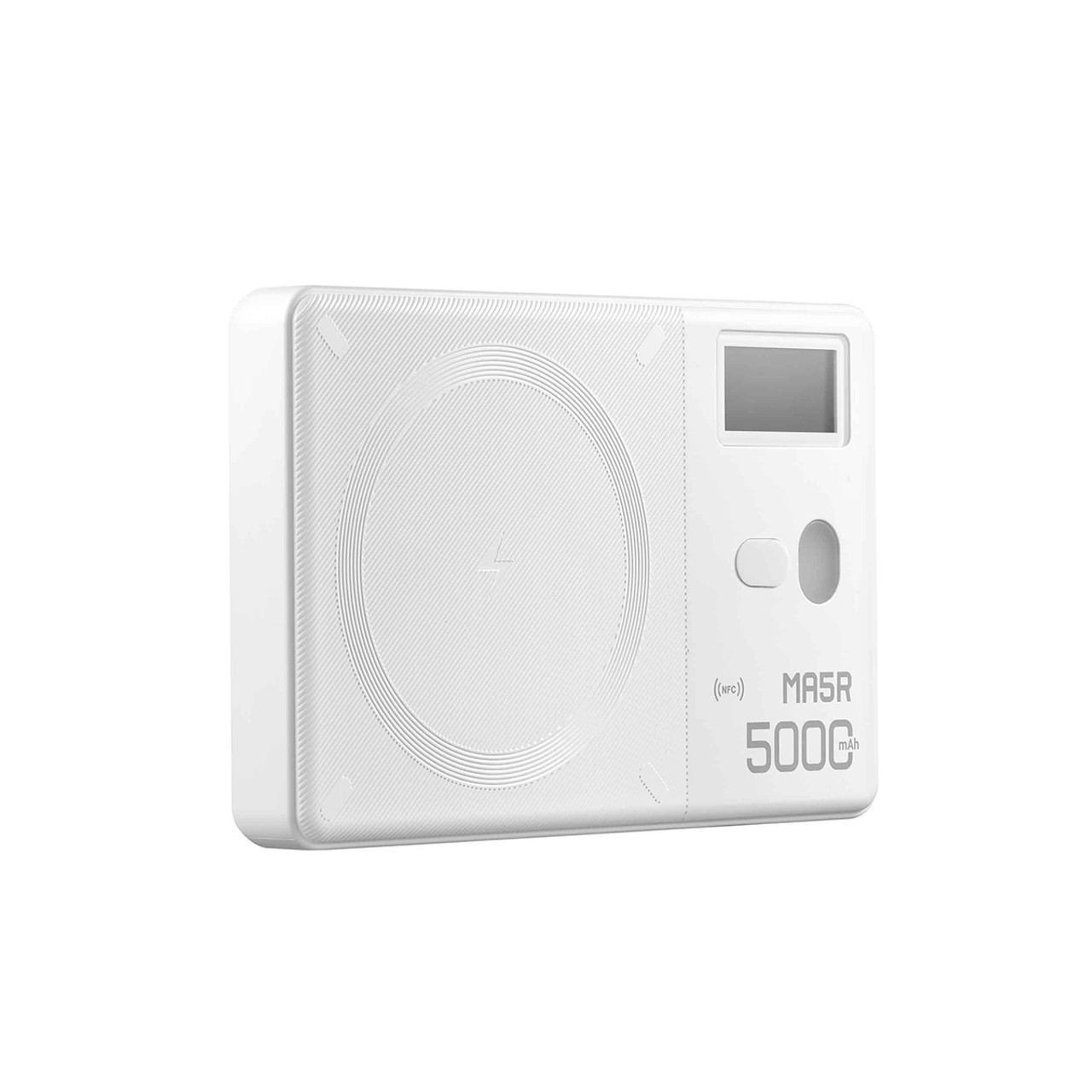 Godox MA5R RGB Light and Magnetic Wireless Power Bank - White Godox MA5R RGB Light and Magnetic Wireless Power Bank - White